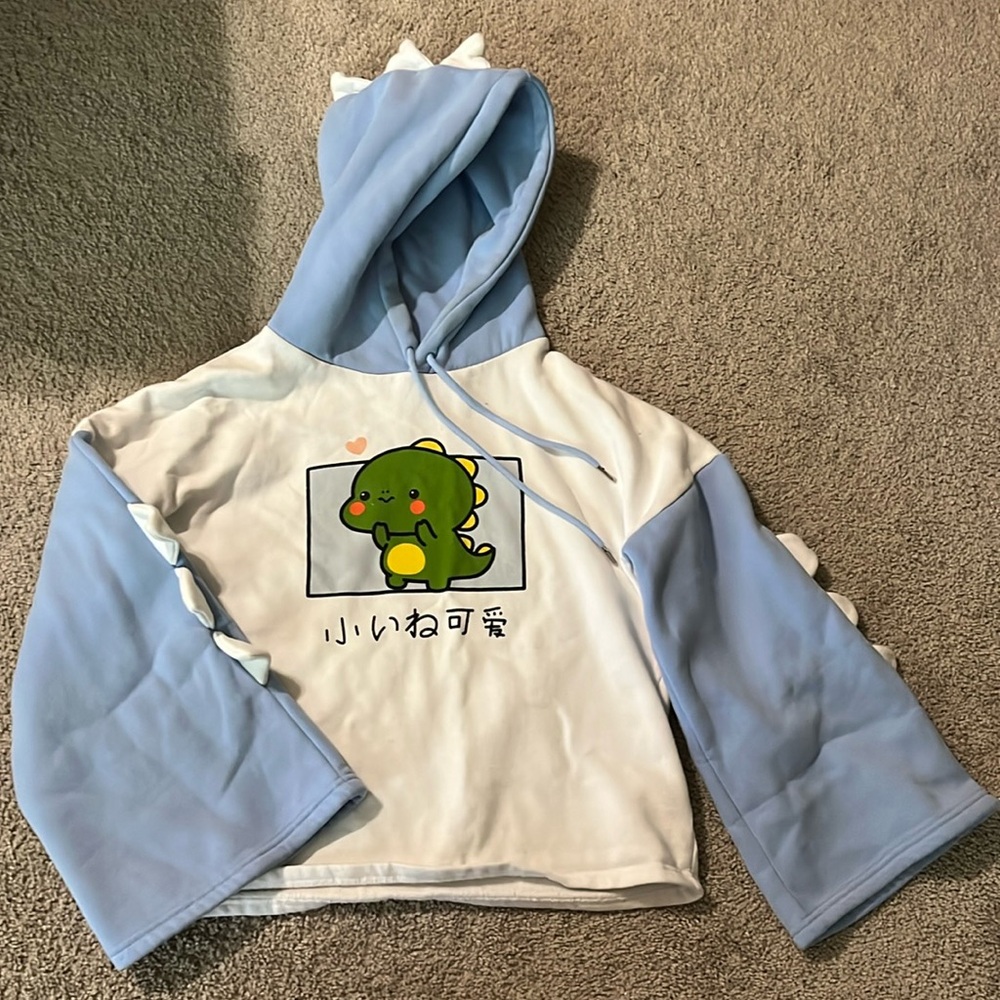 Kawaii Harajuku Baby Dinosaur 🦖 Hoodie